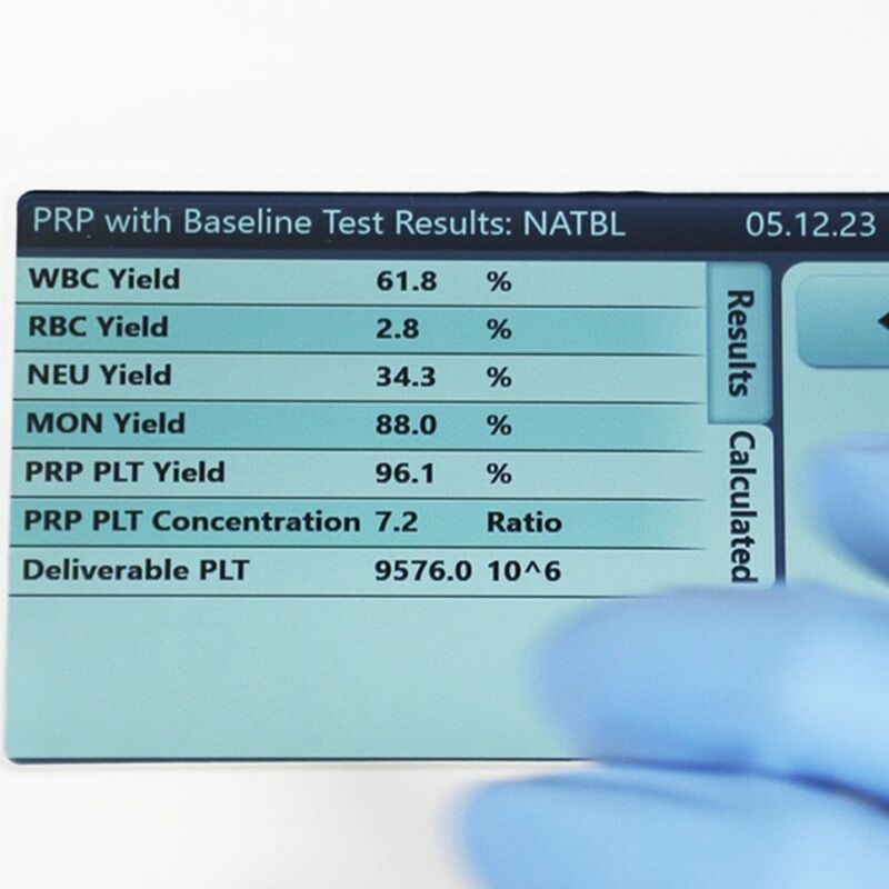 Regenistat platelet counter screen